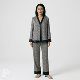 Pijama de luxo conjunto - Toque de seda