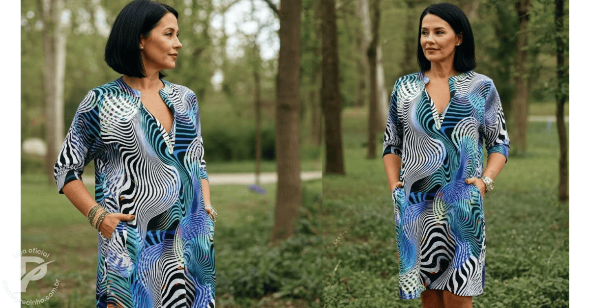 Vestido Emarise - Movimento e personalidade