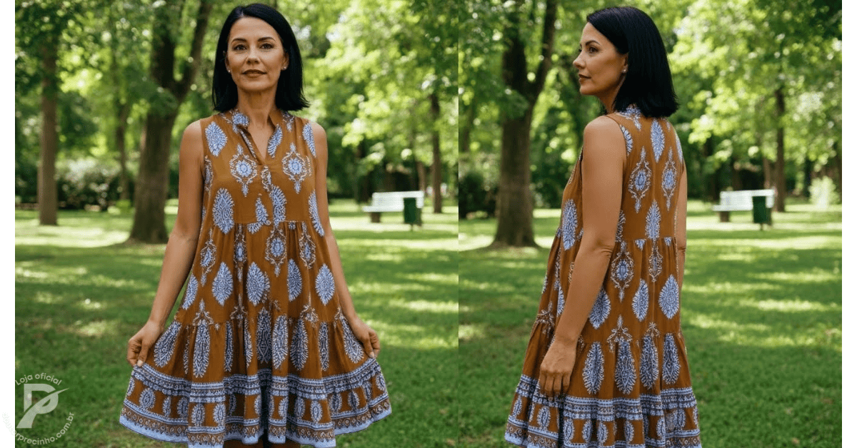 Vestido Parisse - Charme contemporâneo