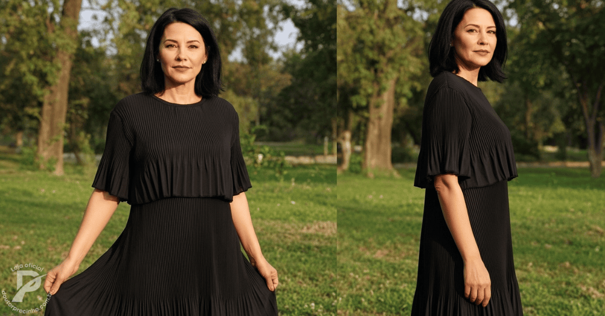 Vestido Soraly - Simplicidade que exala sofisticação