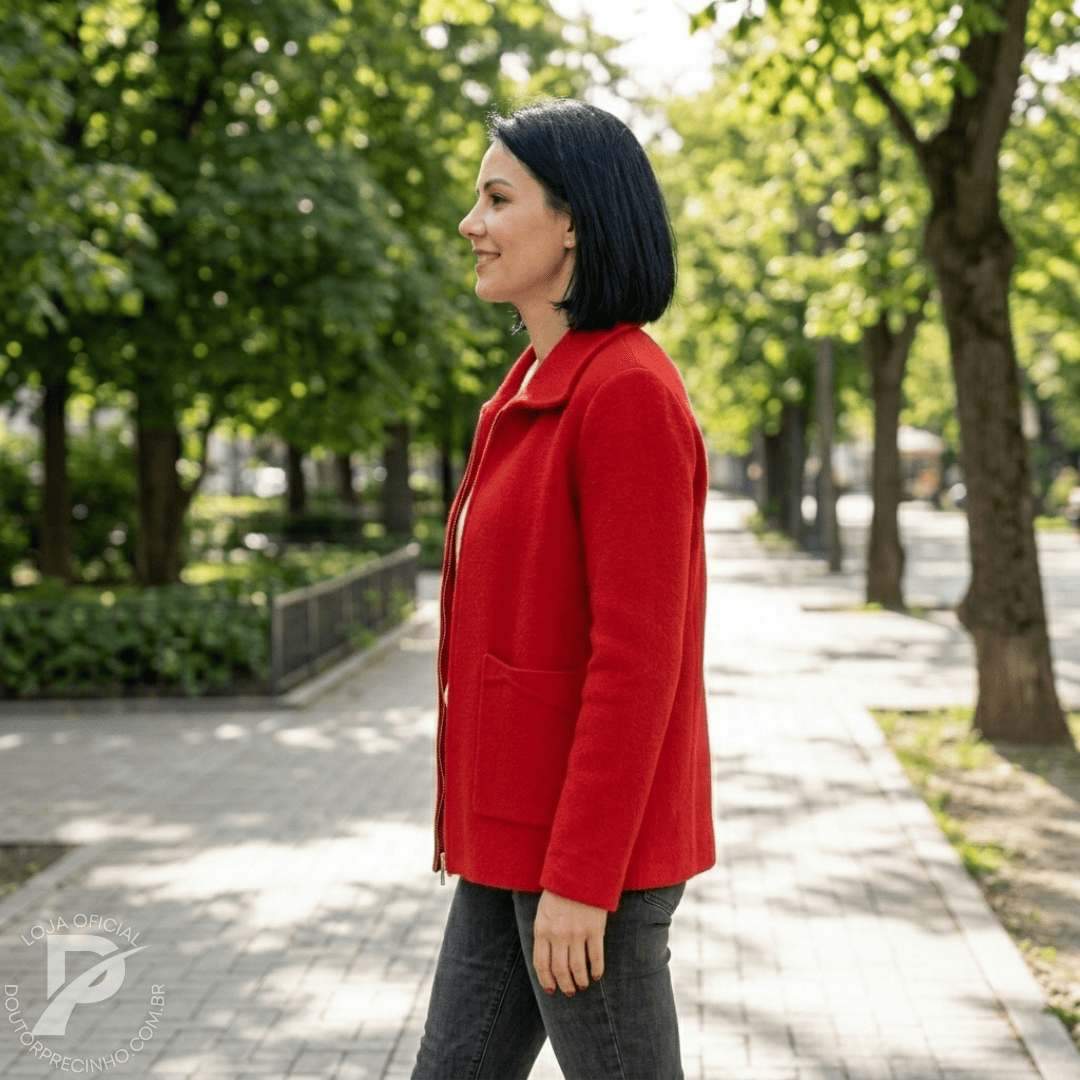 Casaco Feminino Estefani – Elegância Atemporal Para os Dias Frios