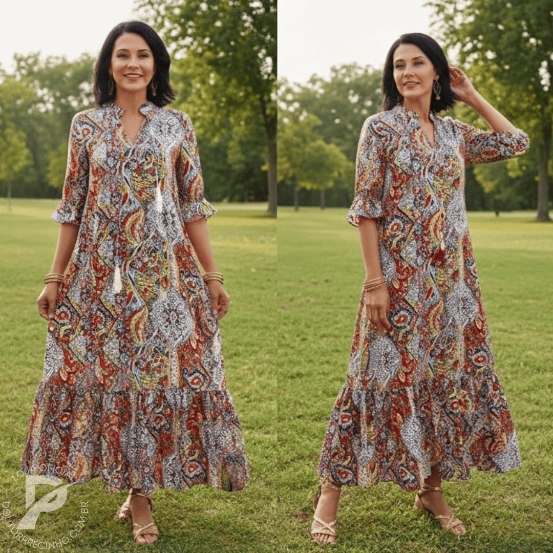 Vestido Yasmine - Presença que encanta