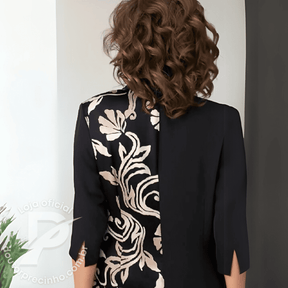 Vestido Bárbara – Elegância Clássica com um Toque Moderno