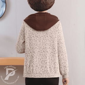 Jaqueta Nerina – Conforto Térmico e Estilo com Toque Floral
