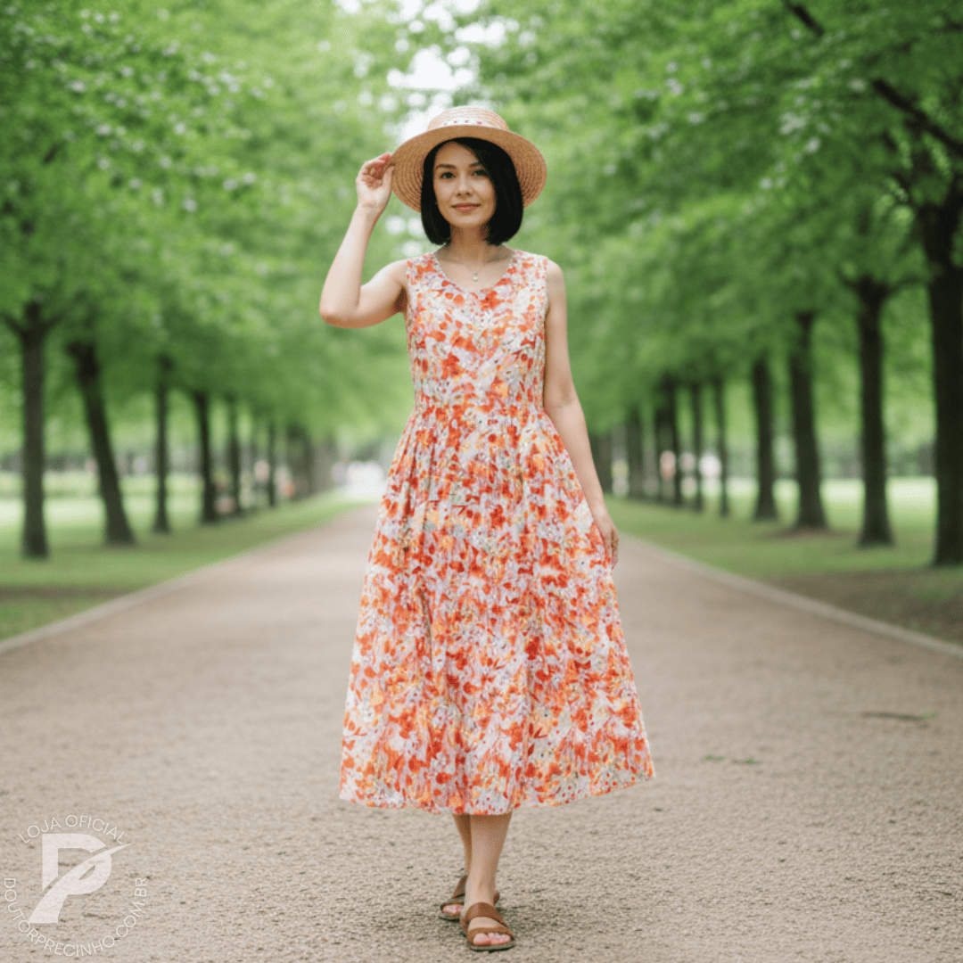 Vestido Graziella - Definição de energia e feminilidade