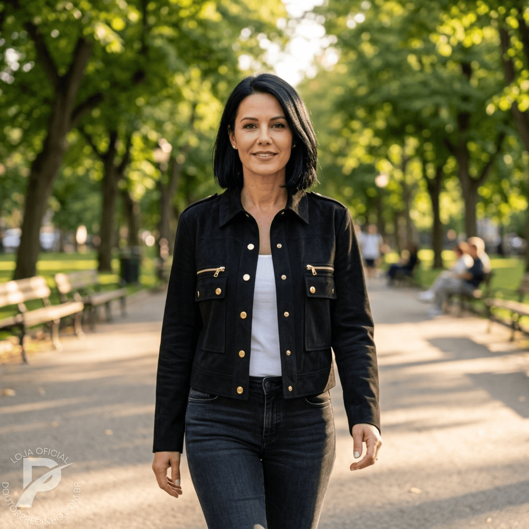 Jaqueta Kezya – Estilo Urbano com Elegância Atemporal