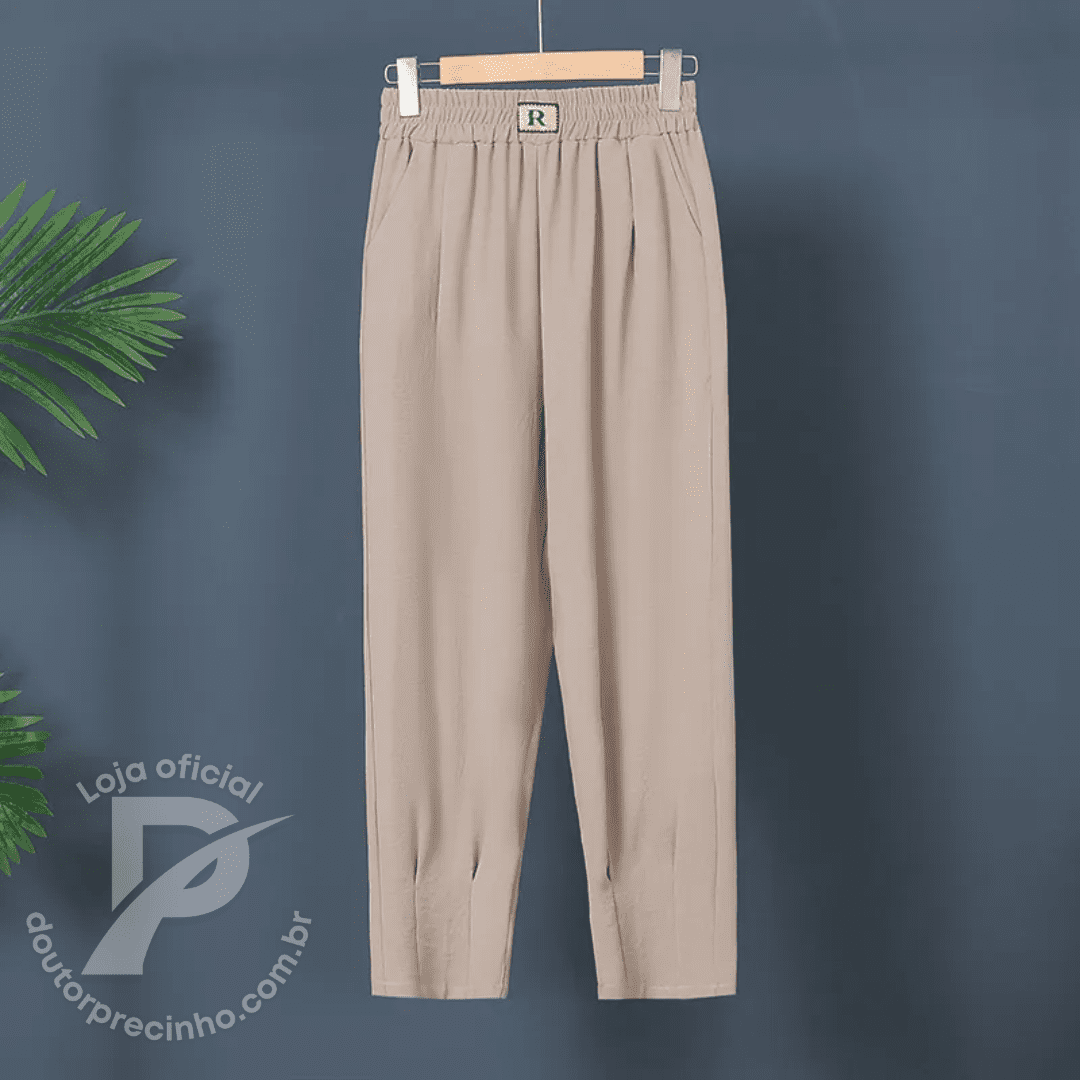 [2 peças] Calça versátil e leve - Evelin