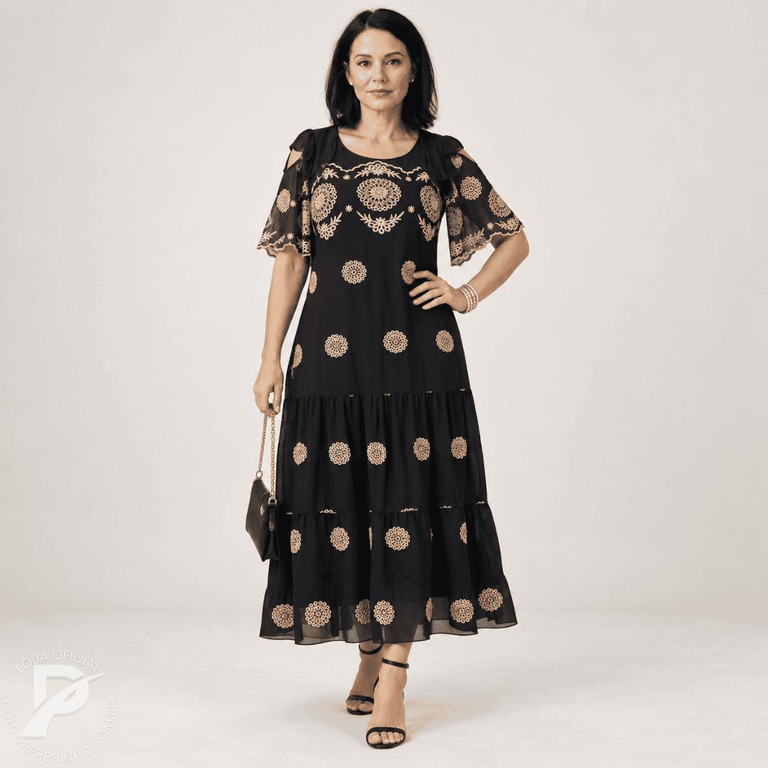 Vestido Verona - Elegância e Conforto para Todas as Ocasiões