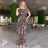 Conjunto Malena - Blusa Leve e Calça Pantalona Elegante