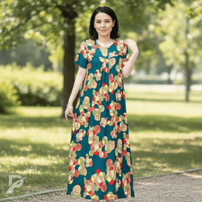Vestido Iolanda - Serenidade Que Envolve