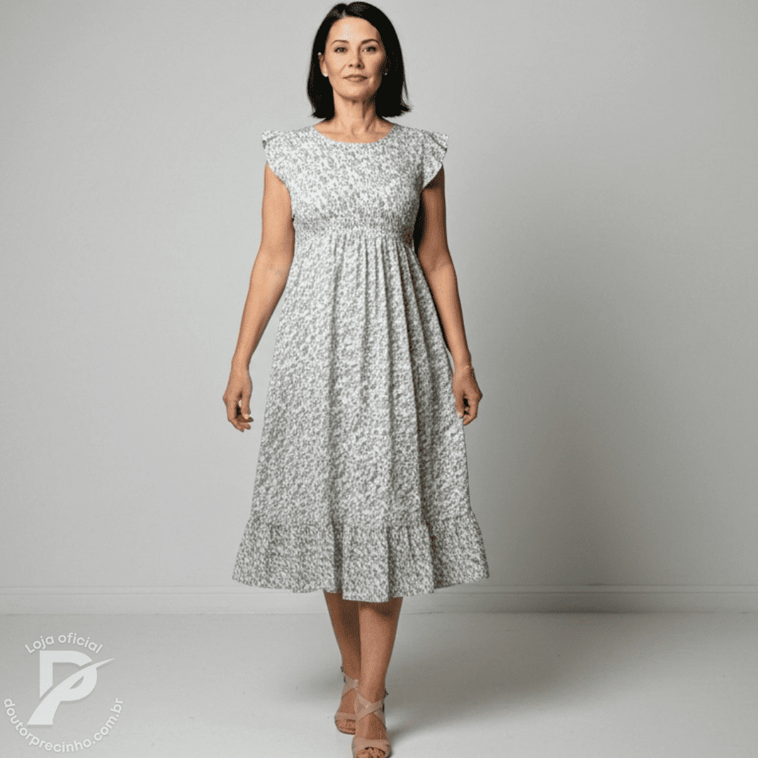 Vestido Livianne - Graciosidade que transmite leveza