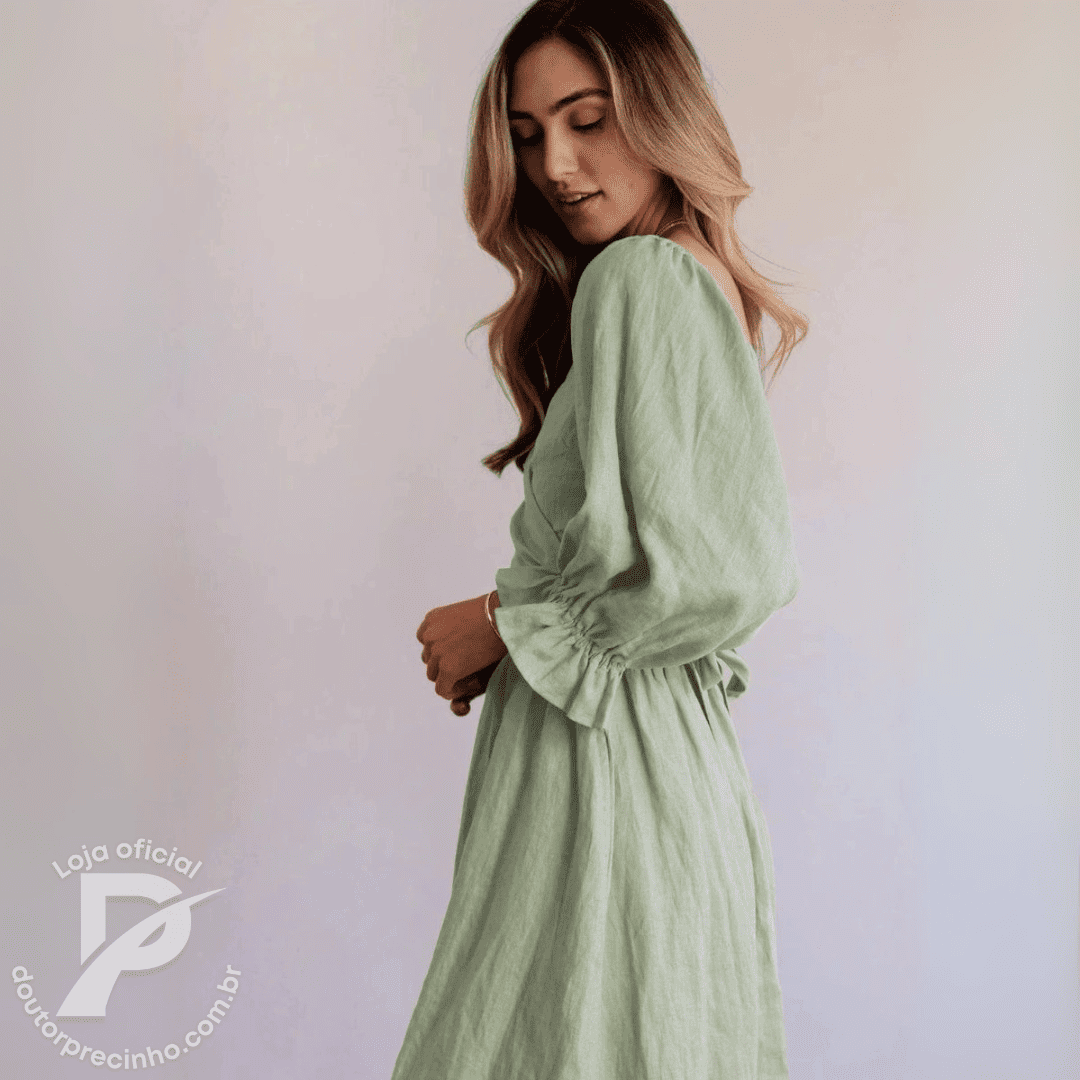 Vestido Ravena - Modelagem Versátil