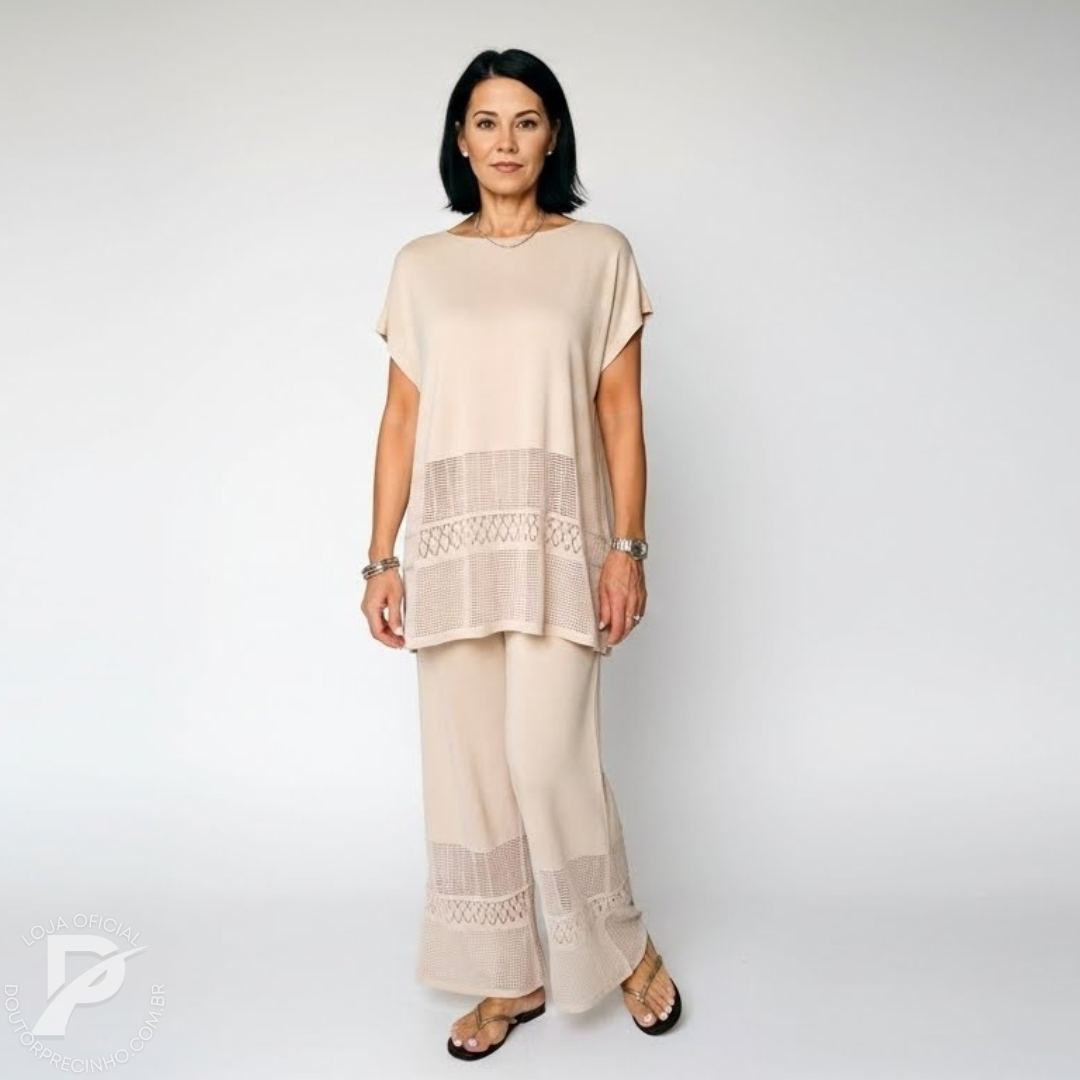 Conjunto Confortável Bergamo - Elegância e Sofisticação