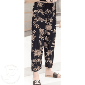 [2 peças] Calça Liorna - Estampada Floral Soltinha e Confortável