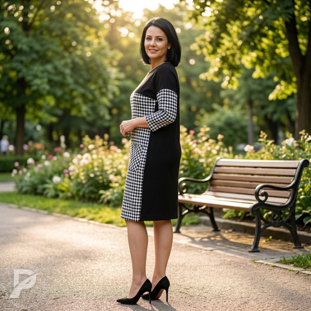 Vestido Elizia – Sofisticação e Conforto em Uma Única Peça
