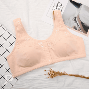 [Kit 2 peças] Sutiã Nalina - Botões Frontais e Renda Delicada