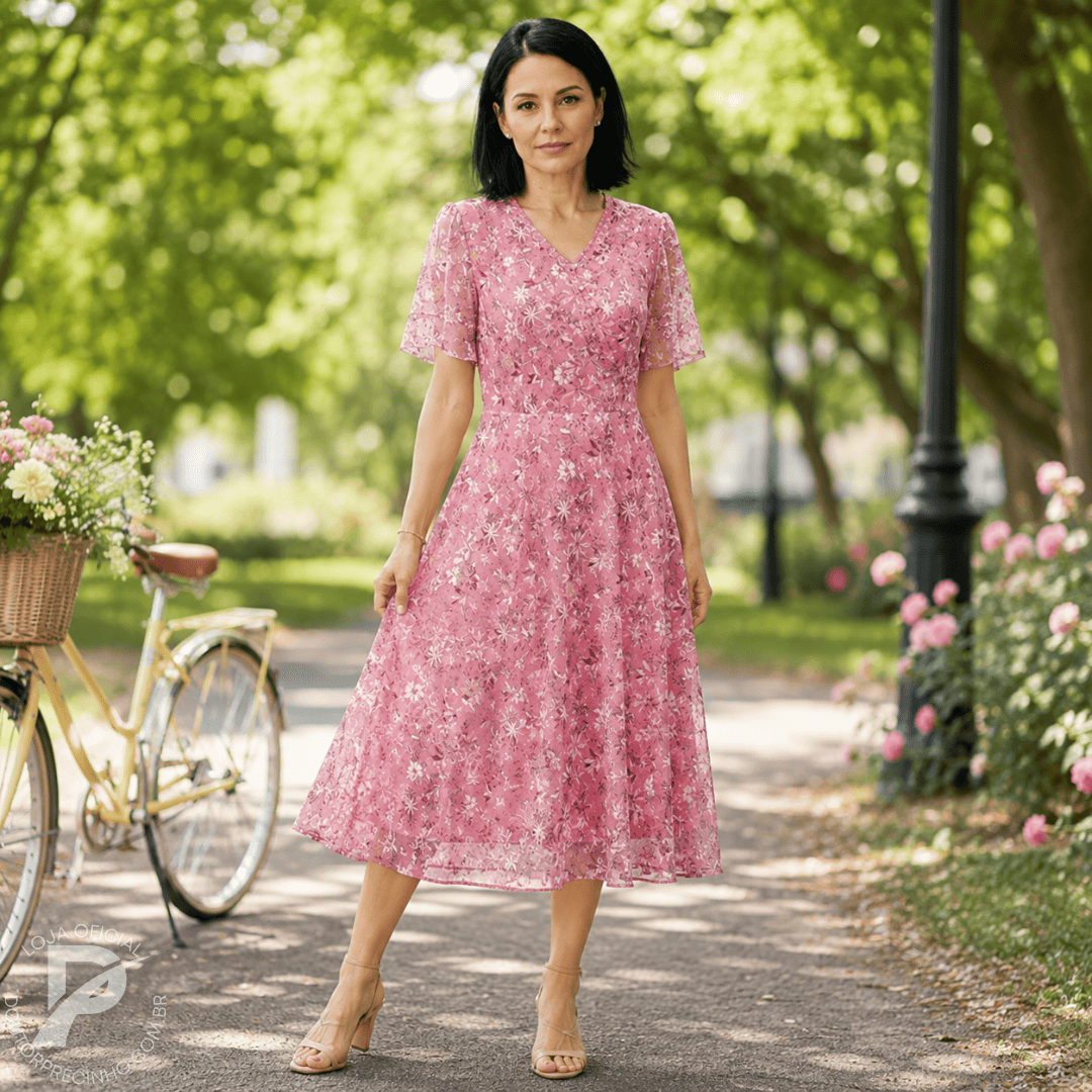 Vestido casual super confortável - Gabi