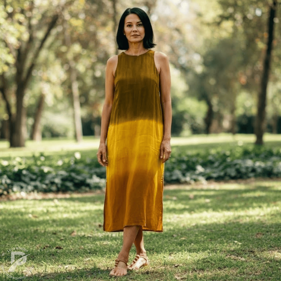 Vestido Zalinne - Leveza que envolve