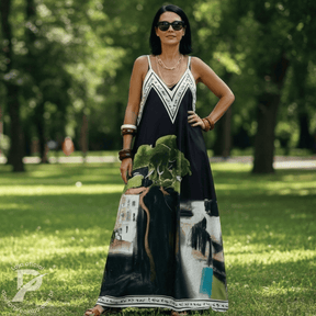 Vestido Eraline – Estilo Artístico, Elegância e Liberdade em Cada Movimento