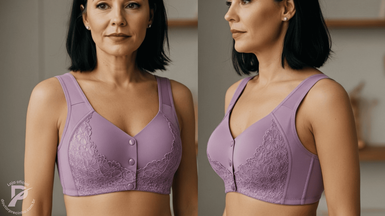 [Kit 2 peças] Sutiã Darelly - Suavidade Que Encanta e Sustenta