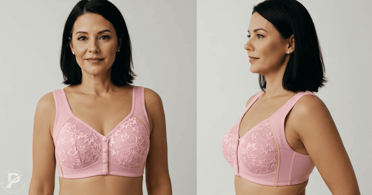 [Kit 2 peças] Sutiã Térina - Delicadeza luminosa