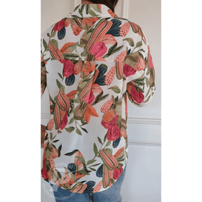 [COMPRE 1 - LEVE 2] Camisa Estampada Firenze - Elegância E Frescor