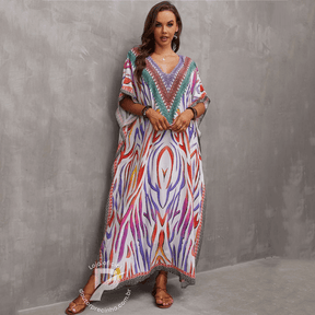 Kaftan Luxuoso Alexandria - Estilo e Sofisticação