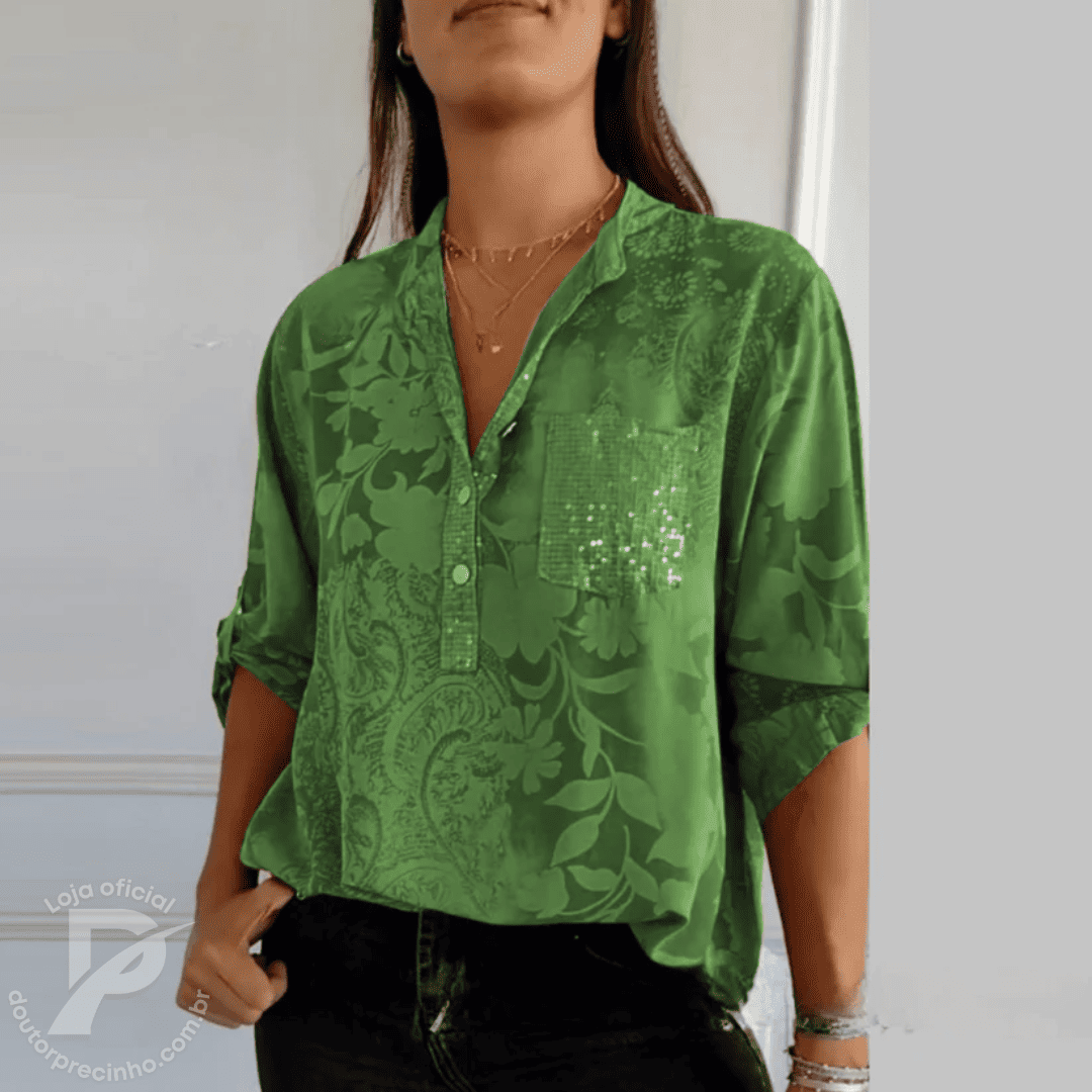 [PAGUE 1 - LEVE 2] Camisa Casual Bari - Leveza E Estilo Sofisticado