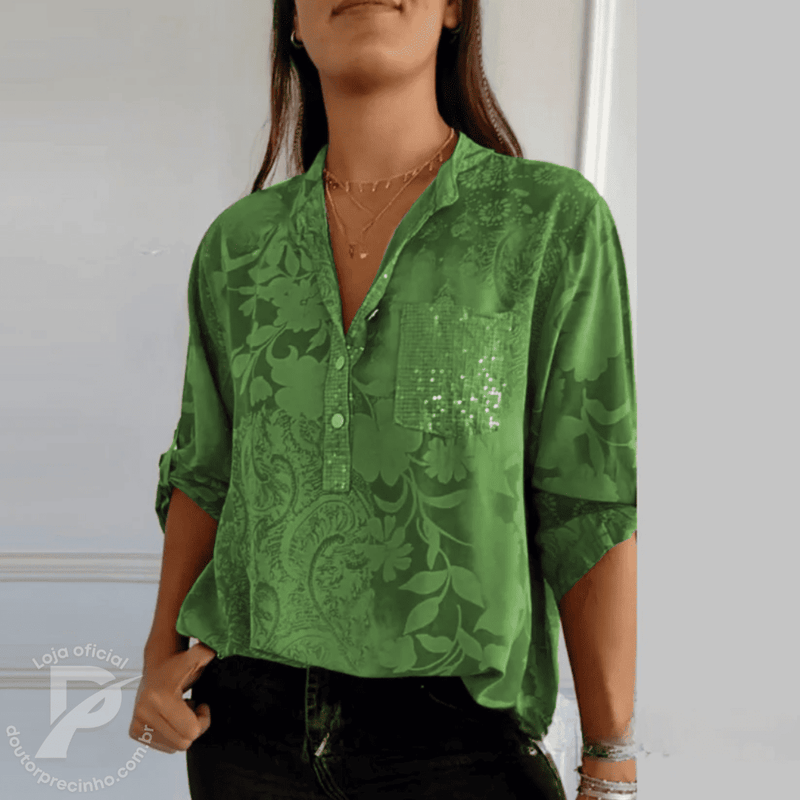 Camisa Casual Bari - Leveza E Estilo Sofisticado