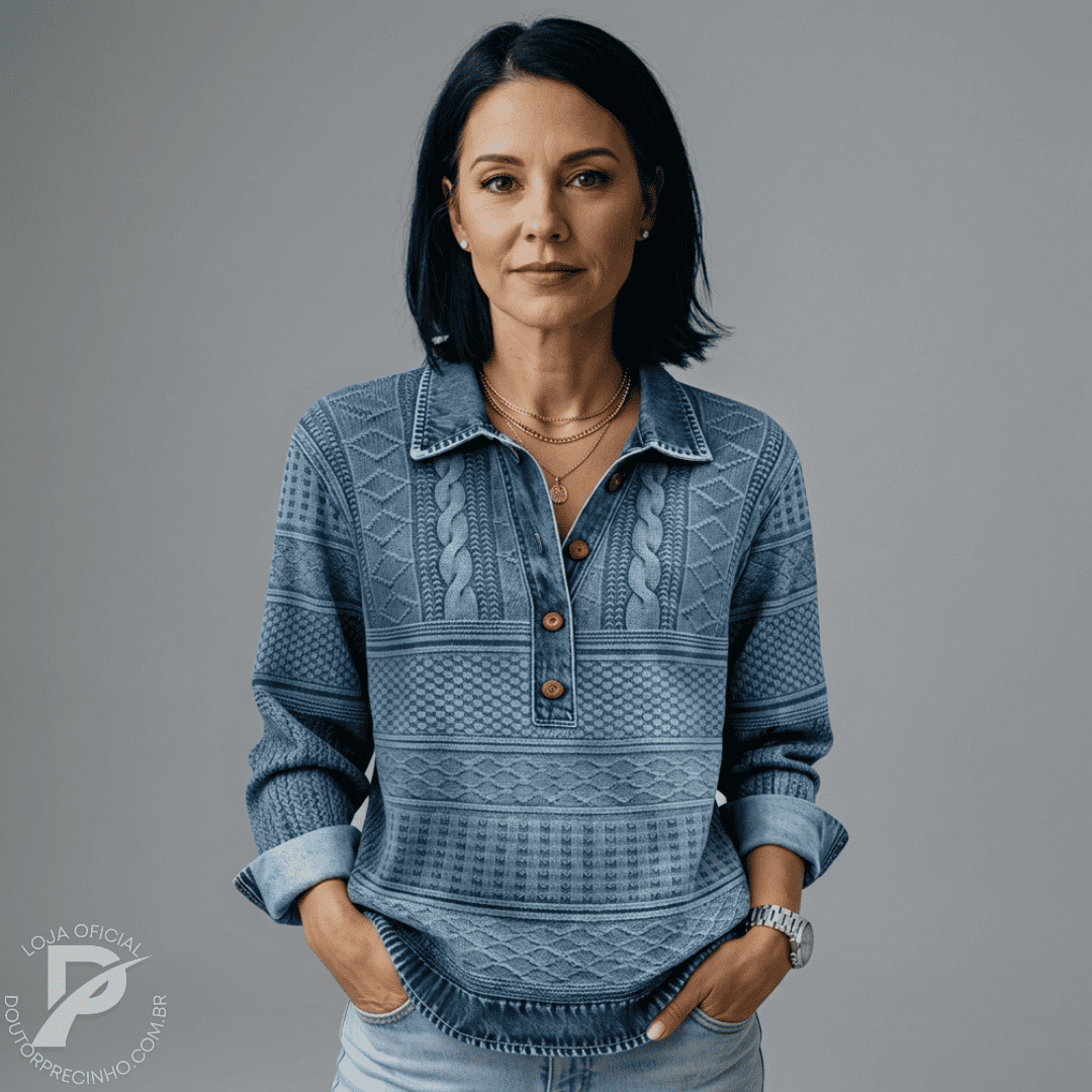 Camisa Rosalie - Casual sofisticado