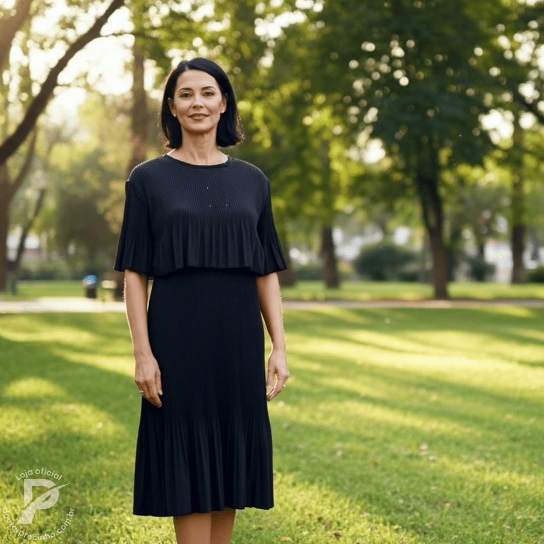 Vestido Soraly - Simplicidade que exala sofisticação