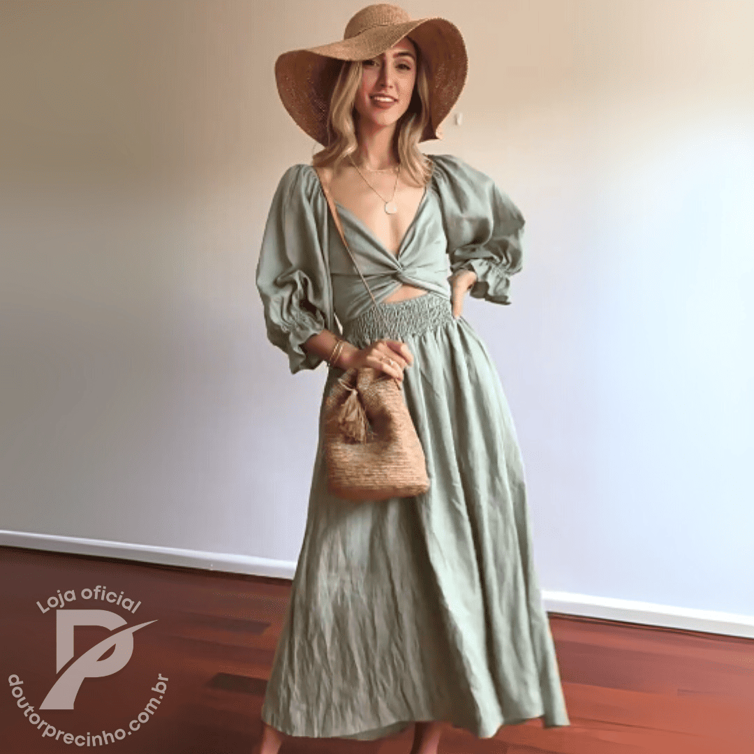 Vestido Ravena - Modelagem Versátil