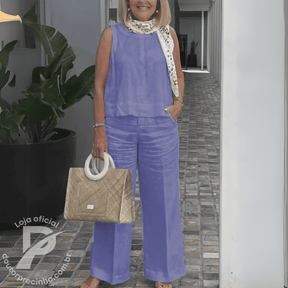 Conjunto Alessandra – Sofisticação e Conforto para Todas as Ocasiões