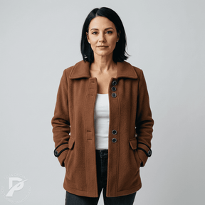 Casaco Lirian – Elegância Clássica Com Um Toque Moderno