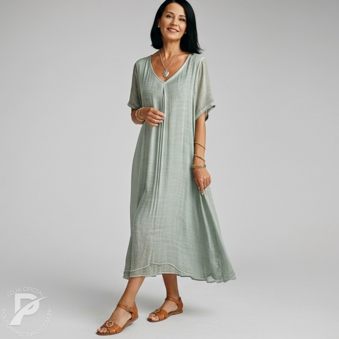 Vestido Palermo - Elegância e Conforto