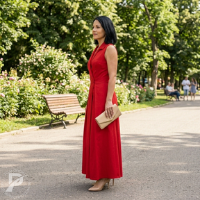 Vestido Dominique – Sofisticação e Elegância Clássica