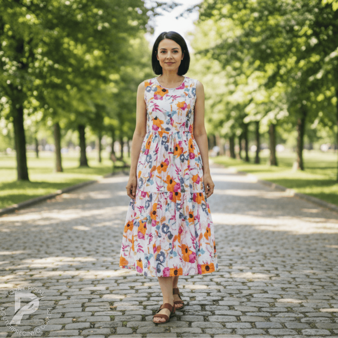 Vestido Graziella - Definição de energia e feminilidade