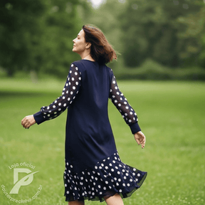 Vestido Marisse – Elegância Clássica com Detalhes que Encantam