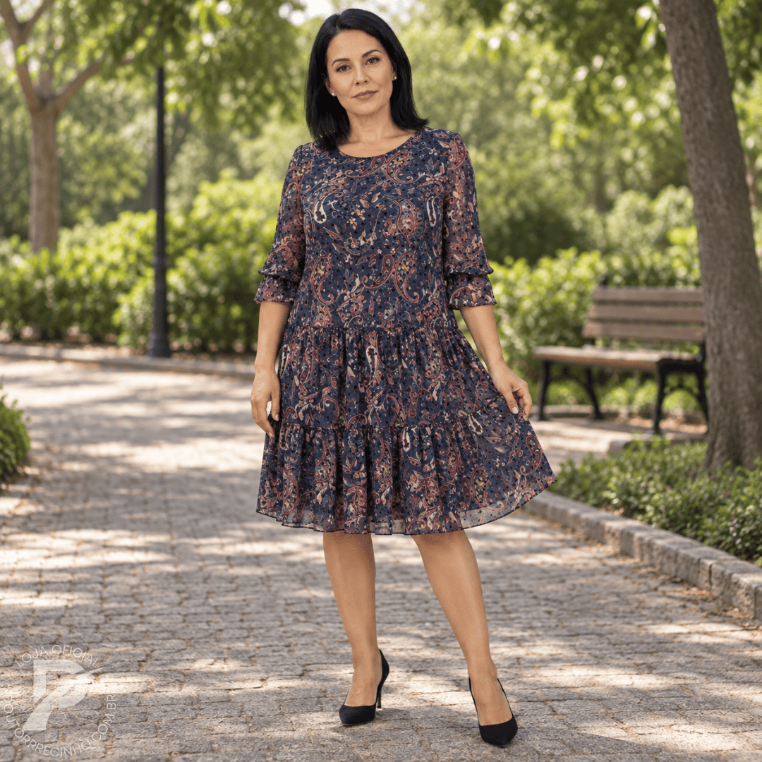 Vestido Karen - Leveza e Elegância
