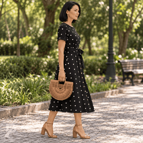 Vestido Hadassa - Elegância Casual
