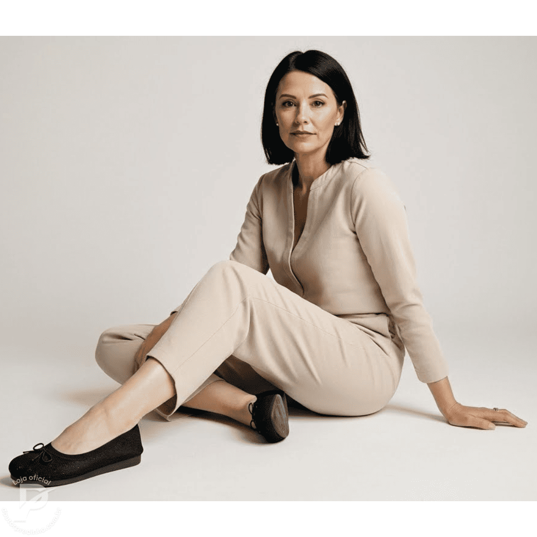 Sapatilha Coralie - Solado estável e flexível