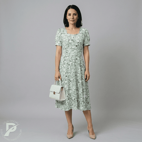 Vestido Marina - Alto nível de elegância e frescor