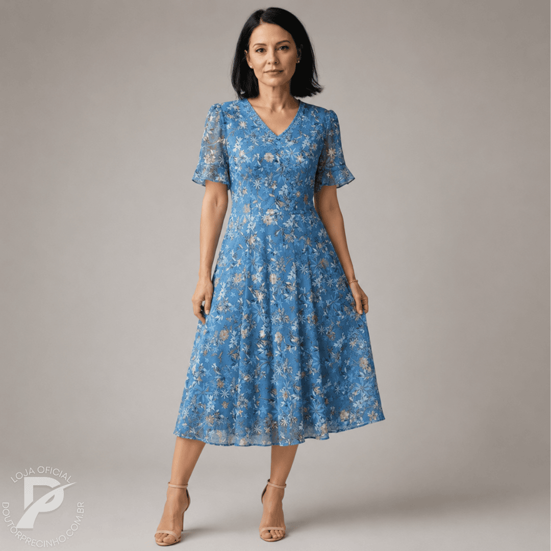 Vestido casual super confortável - Gabi