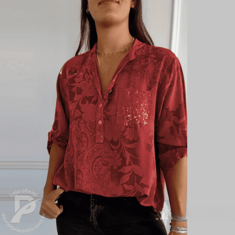 Camisa Casual Bari - Leveza E Estilo Sofisticado