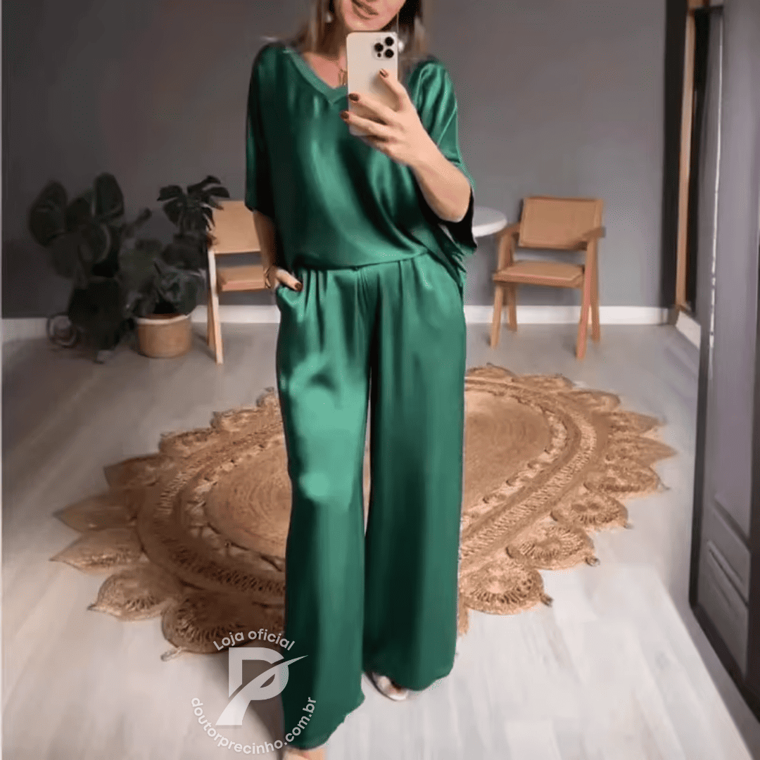 Conjunto Elegante Sandra - Sofisticação e Conforto