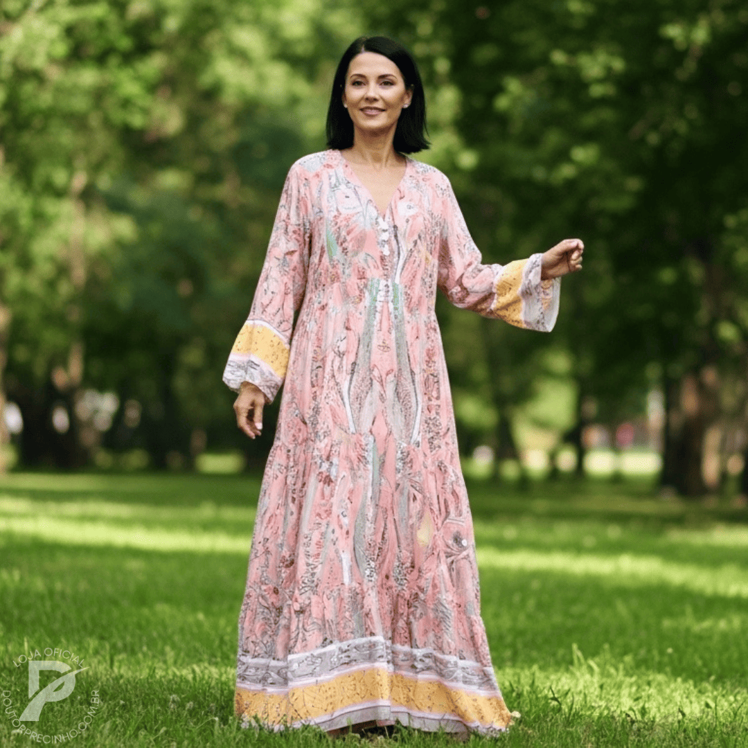 Vestido Thamara - Presença natural