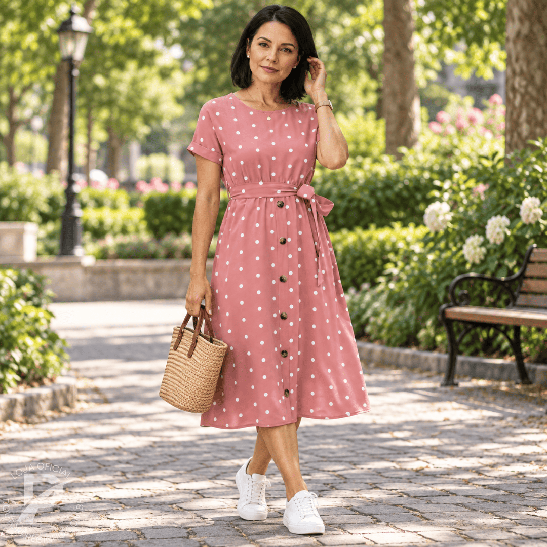 Vestido Hadassa - Elegância Casual