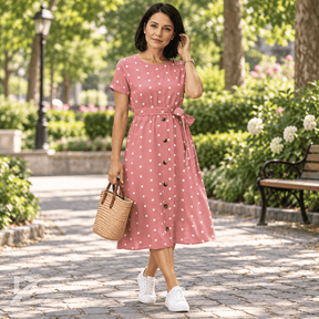 Vestido Hadassa - Elegância Casual