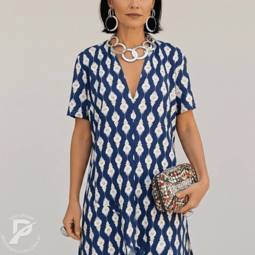 Vestido Morviane - Fluidez em cada detalhe