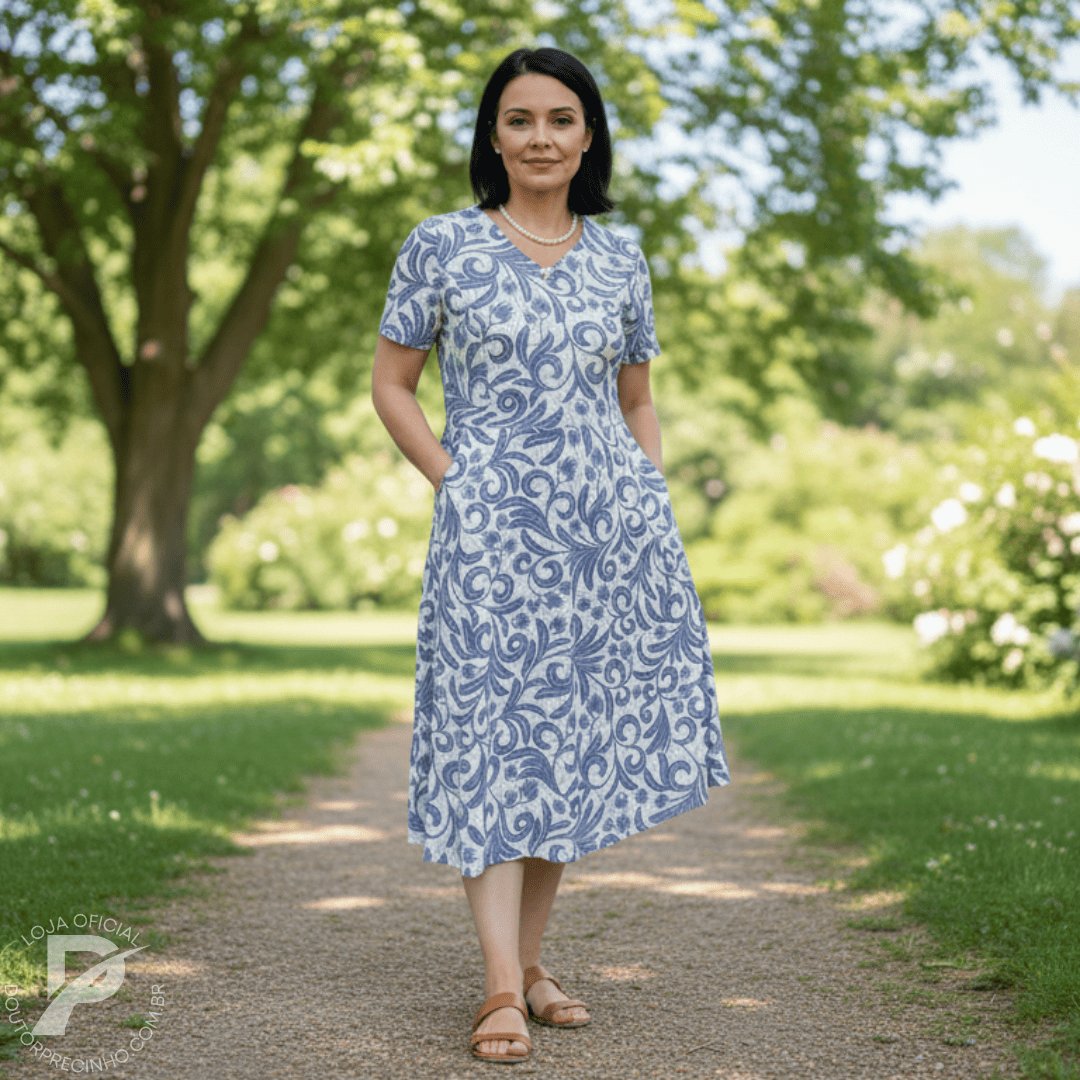 Vestido Silena - Conforto duradouro
